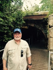 Mike at first Roman bridge in Israel